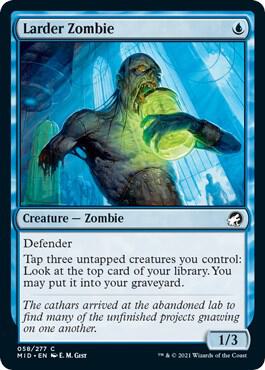 Larder Zombie [Innistrad: Midnight Hunt - 58]