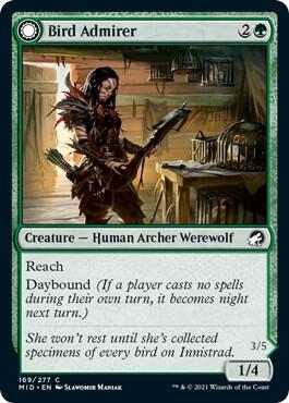 Bird Admirer [Innistrad: Midnight Hunt - 169]