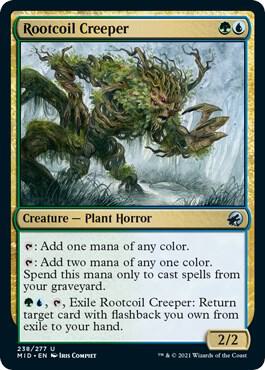 Rootcoil Creeper [Innistrad: Midnight Hunt - 238]