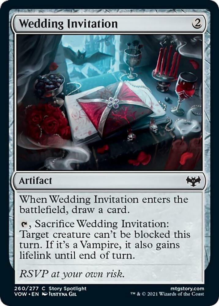 Wedding Invitation [Innistrad: Crimson Vow - 260]
