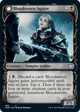 Bloodsworn Squire (Showcase)