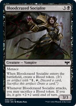 Bloodcrazed Socialite [Innistrad: Crimson Vow - 96]