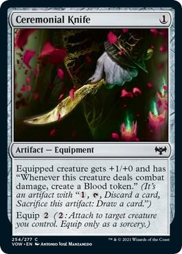 Ceremonial Knife [Innistrad: Crimson Vow - 254]