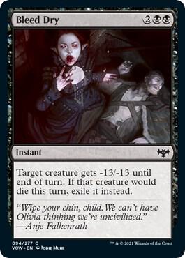 Bleed Dry [Innistrad: Crimson Vow - 94]
