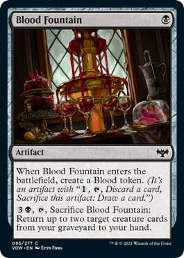 Blood Fountain [Innistrad: Crimson Vow - 95]