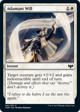 Adamant Will [Innistrad: Crimson Vow - 1]