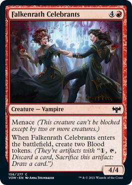 Falkenrath Celebrants [Innistrad: Crimson Vow - 156]