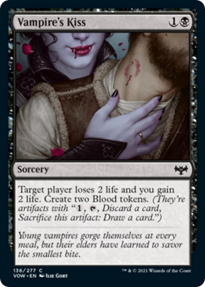 Vampire's Kiss [Innistrad: Crimson Vow - 136]
