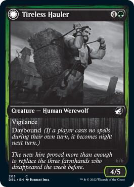 Tireless Hauler [Innistrad: Double Feature - 203]