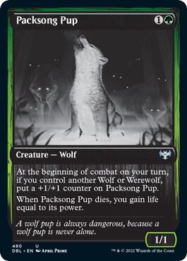 Packsong Pup [Innistrad: Double Feature - 480]