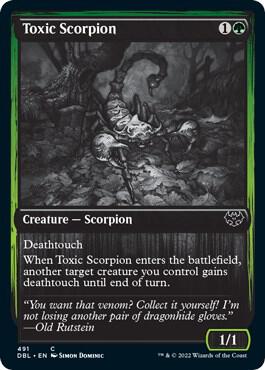 Toxic Scorpion [Innistrad: Double Feature - 491]