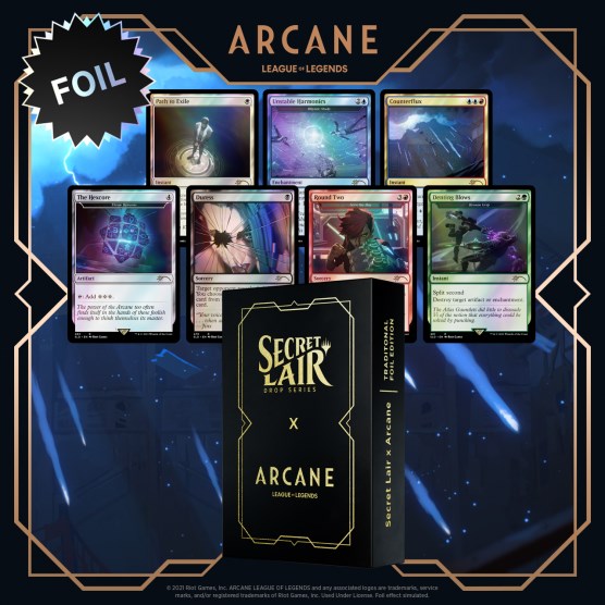 Secret Lair Drop: Secret Lair x Arcane - Traditional Foil Edition