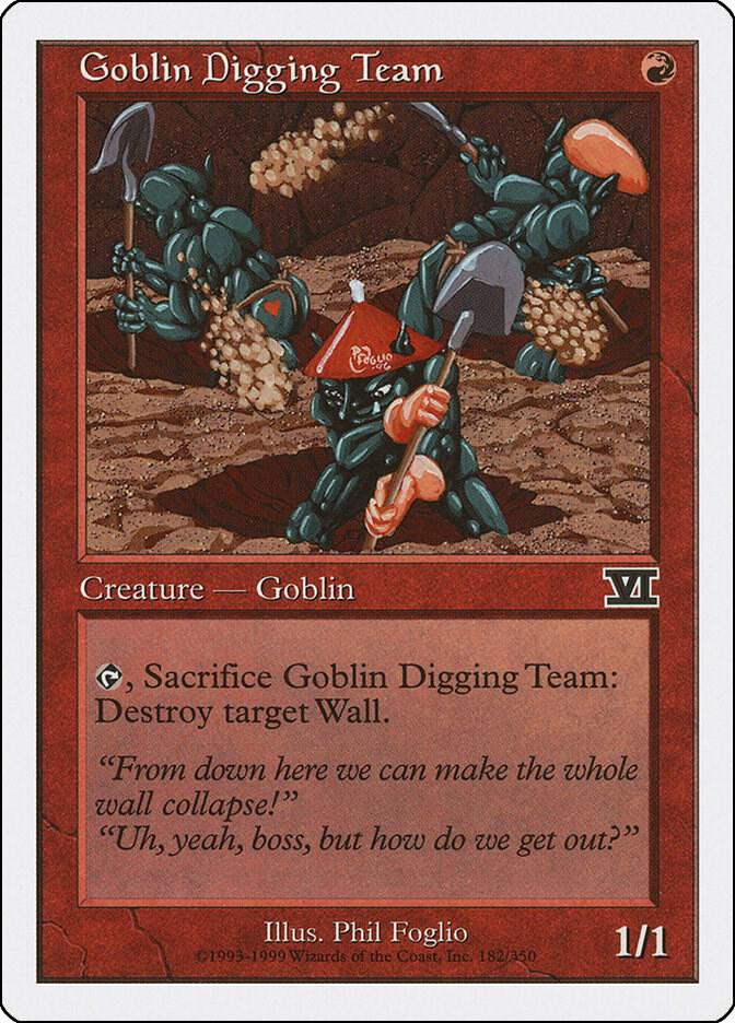 Goblin Digging Team [Classic Sixth Edition - 182]