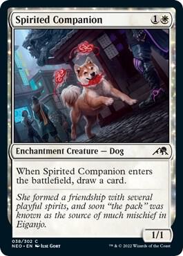 Spirited Companion [Kamigawa: Neon Dynasty - 38]