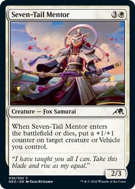 Seven-Tail Mentor [Kamigawa: Neon Dynasty - 36]