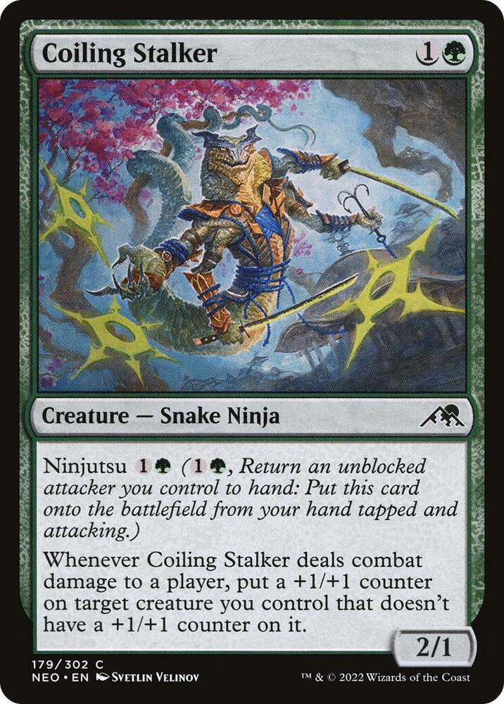 Coiling Stalker [Kamigawa: Neon Dynasty - 179]