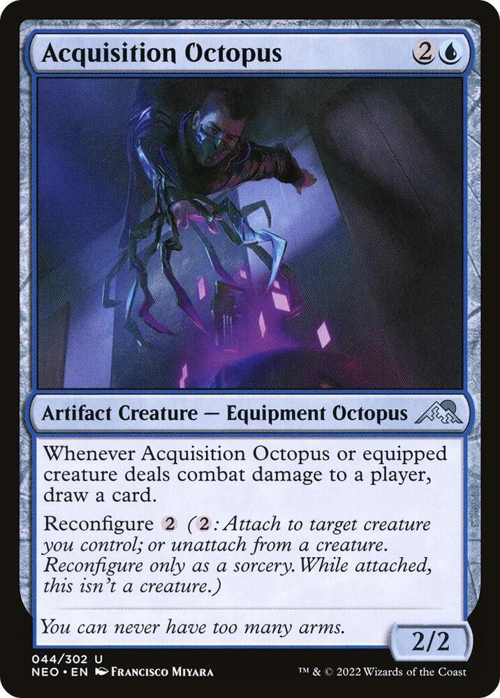 Acquisition Octopus [Kamigawa: Neon Dynasty - 44]