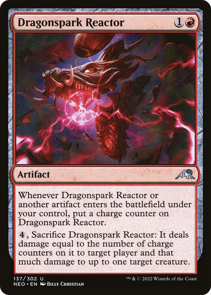 Dragonspark Reactor [Kamigawa: Neon Dynasty - 137]