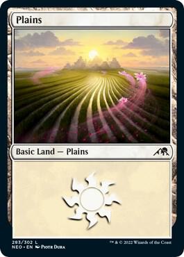 Plains (283) [Kamigawa: Neon Dynasty - 283]
