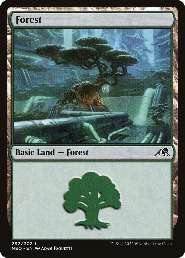 Forest (292) [Kamigawa: Neon Dynasty - 292]