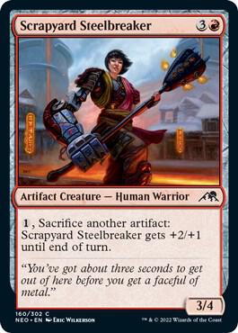 Scrapyard Steelbreaker [Kamigawa: Neon Dynasty - 160]