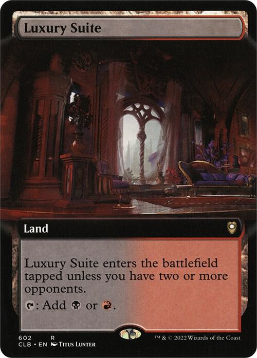 Luxury Suite (Extended Art) [Commander Legends: Battle for Baldur's Gate - 602]