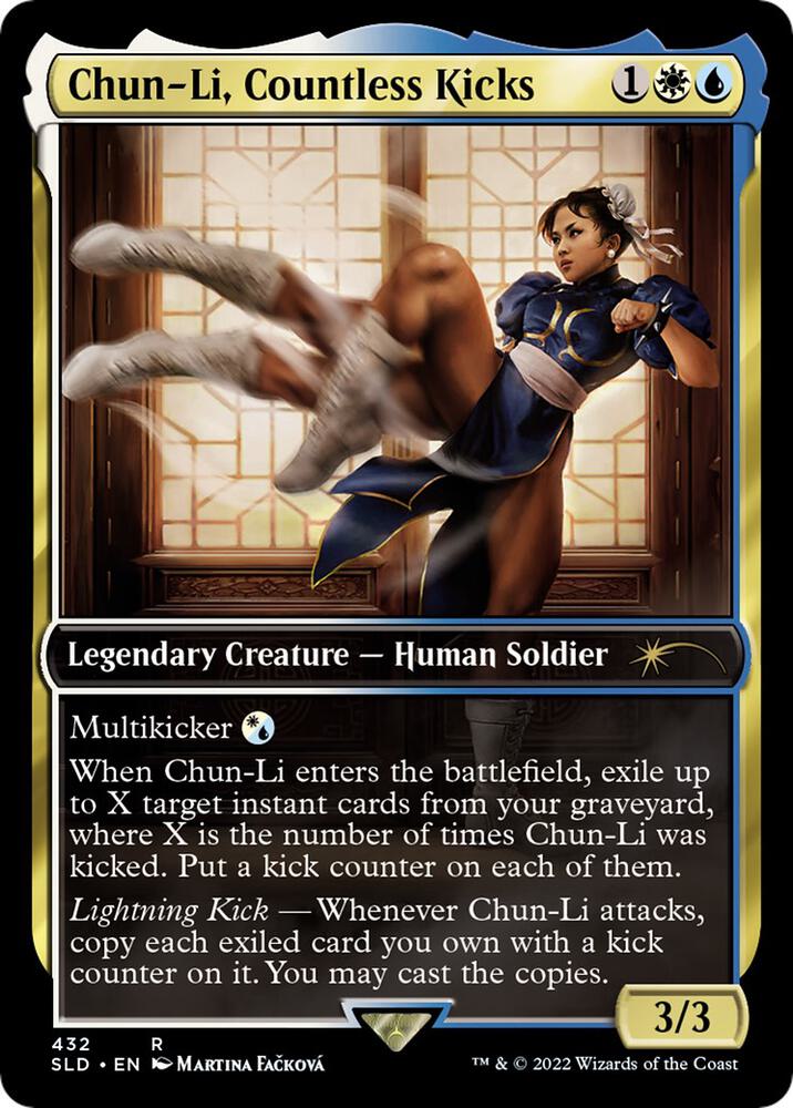Chun-Li, Countless Kicks [Secret Lair Drop Series - 432]