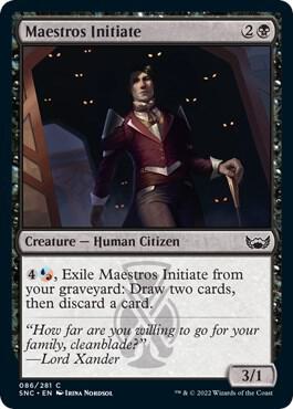 Maestros Initiate [Streets of New Capenna - 86]