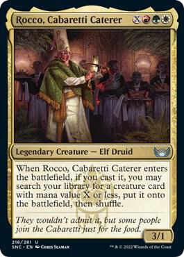 Rocco, Cabaretti Caterer [Streets of New Capenna - 218]