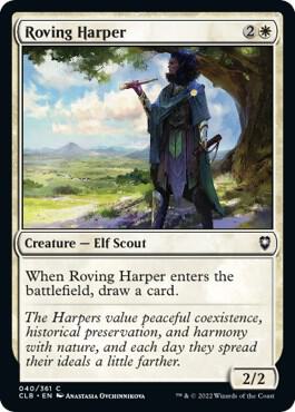 Roving Harper [Commander Legends: Battle for Baldur's Gate - 40]
