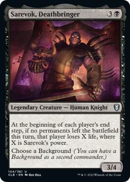 Sarevok, Deathbringer [Commander Legends: Battle for Baldur's Gate - 144]