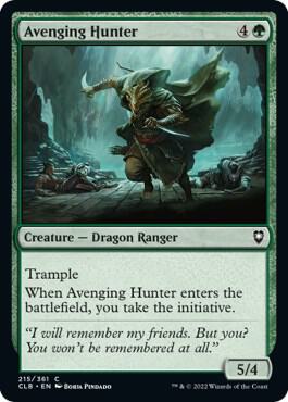 Avenging Hunter [Commander Legends: Battle for Baldur's Gate - 215]
