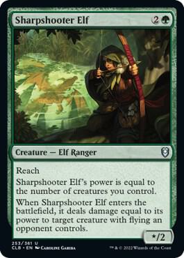Sharpshooter Elf [Commander Legends: Battle for Baldur's Gate - 253]