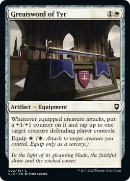 Greatsword of Tyr [Commander Legends: Battle for Baldur's Gate - 22]