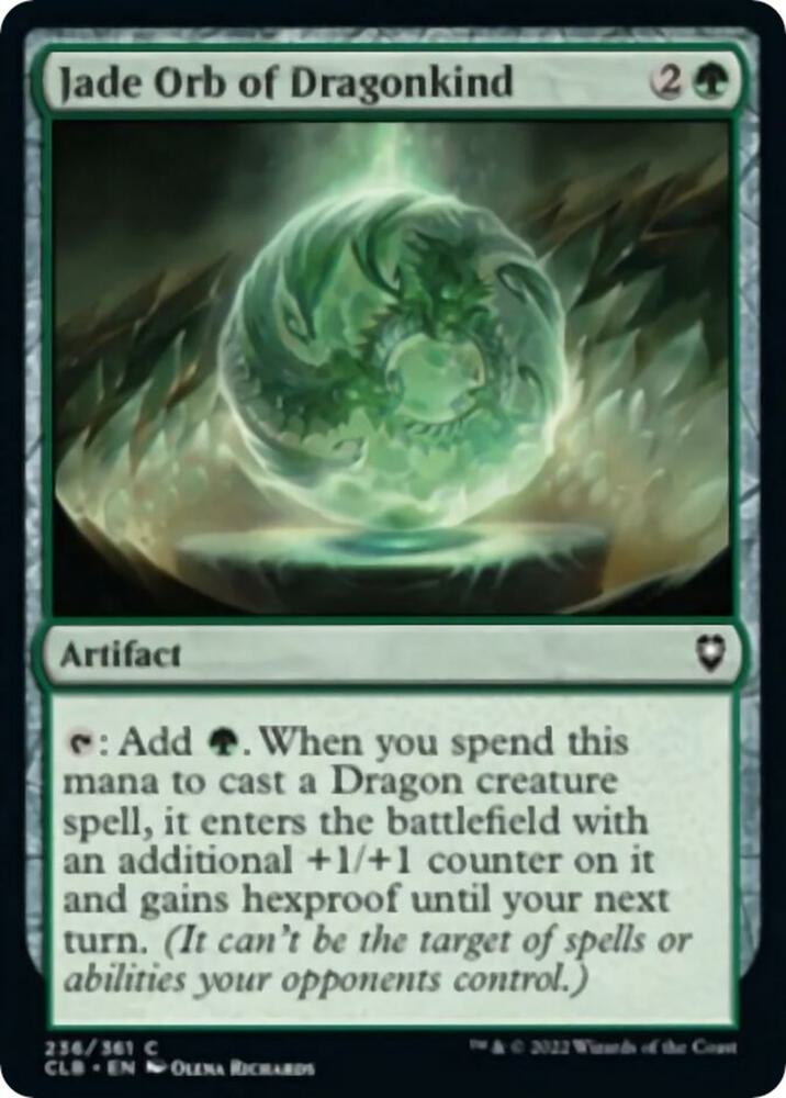 Jade Orb of Dragonkind [Commander Legends: Battle for Baldur's Gate - 236]