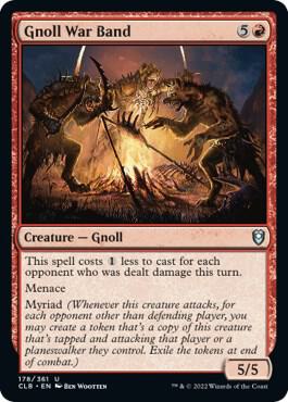 Gnoll War Band [Commander Legends: Battle for Baldur's Gate - 178]