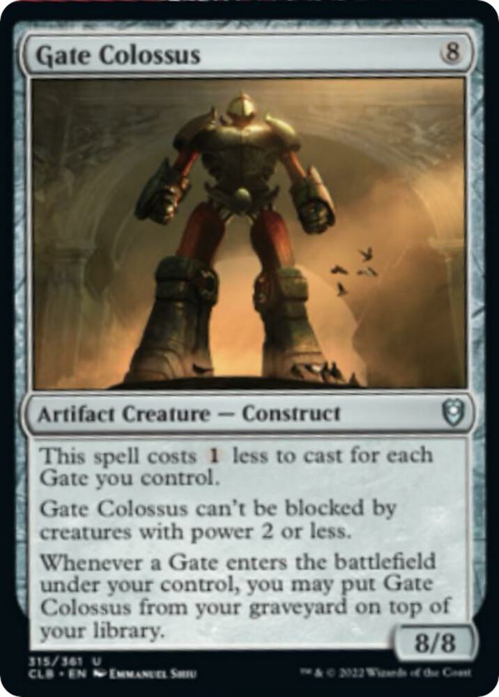 Gate Colossus [Commander Legends: Battle for Baldur's Gate - 315]