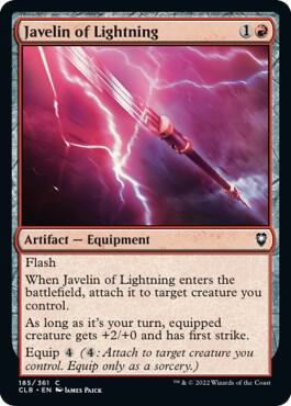 Javelin of Lightning [Commander Legends: Battle for Baldur's Gate - 185]