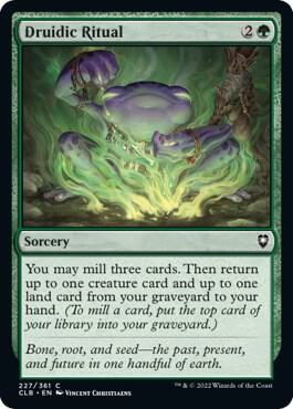 Druidic Ritual [Commander Legends: Battle for Baldur's Gate - 227]