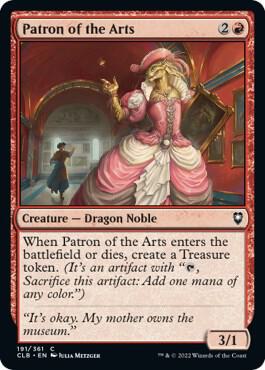 Patron of the Arts [Commander Legends: Battle for Baldur's Gate - 191]