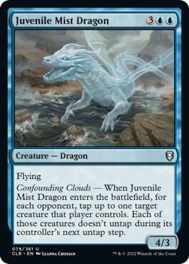 Juvenile Mist Dragon [Commander Legends: Battle for Baldur's Gate - 79]