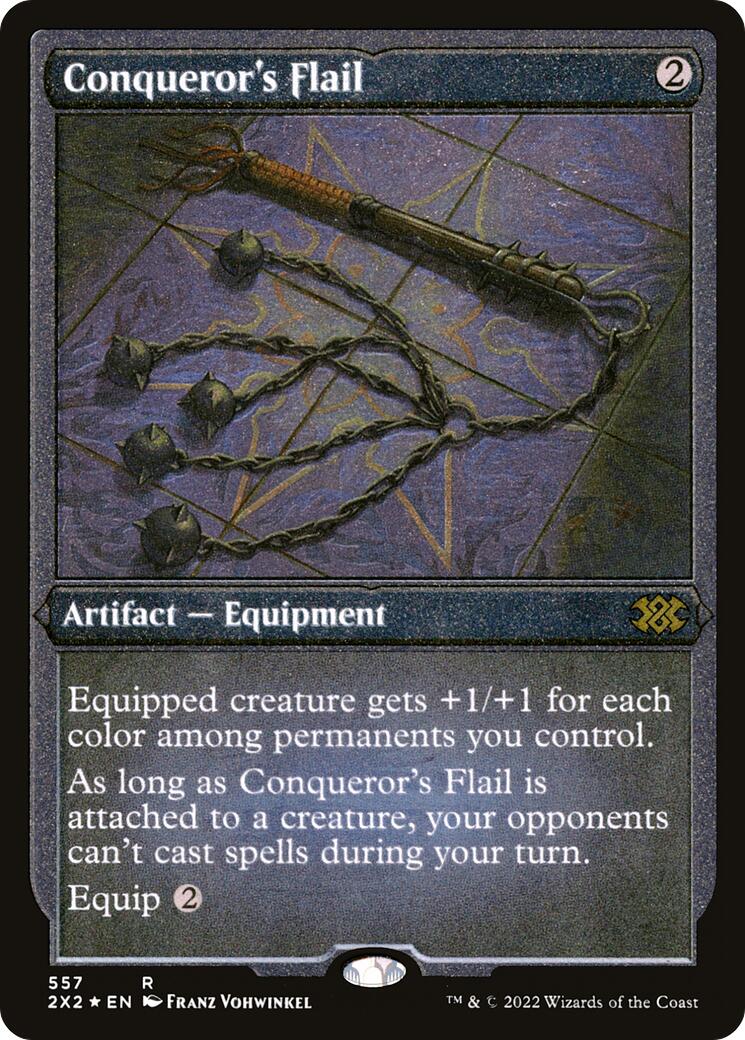 Conqueror's Flail (Foil Etched)