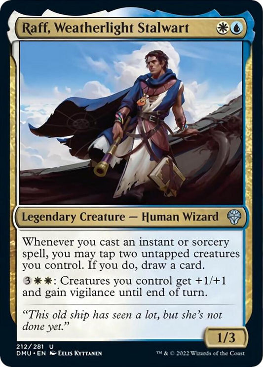 Raff, Weatherlight Stalwart [Dominaria United - 212]