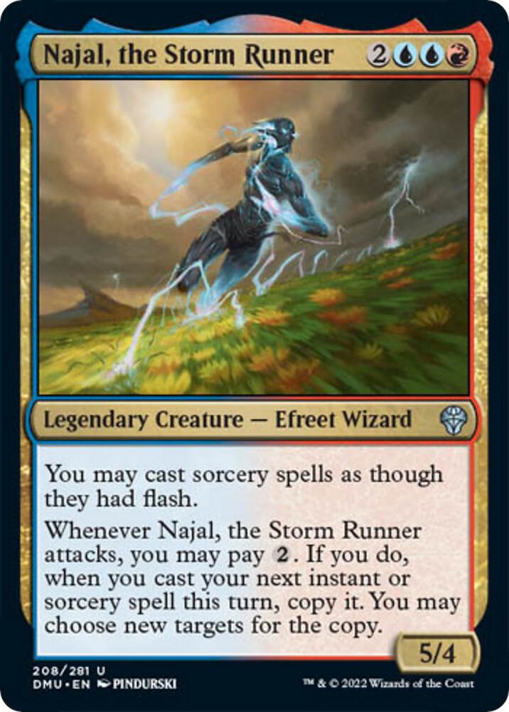 Najal, the Storm Runner [Dominaria United - 208]