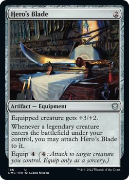 Hero's Blade [Commander: Dominaria United - 186]