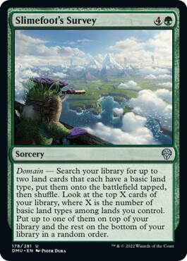Slimefoot's Survey [Dominaria United - 178]