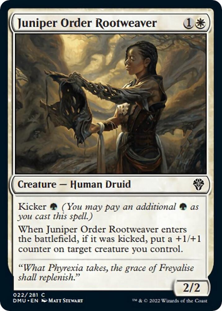 Juniper Order Rootweaver [Dominaria United - 22]
