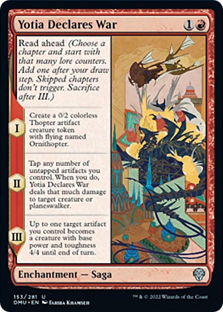 Yotia Declares War [Dominaria United - 153]