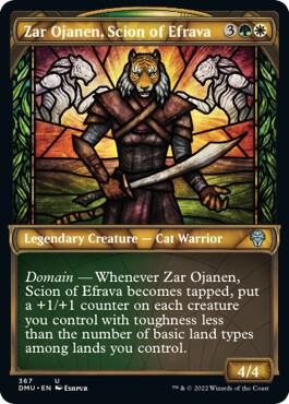 Zar Ojanen, Scion of Efrava (Textured Foil) [Dominaria United - 367]