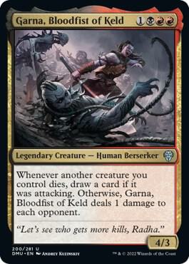 Garna, Bloodfist of Keld [Dominaria United - 200]